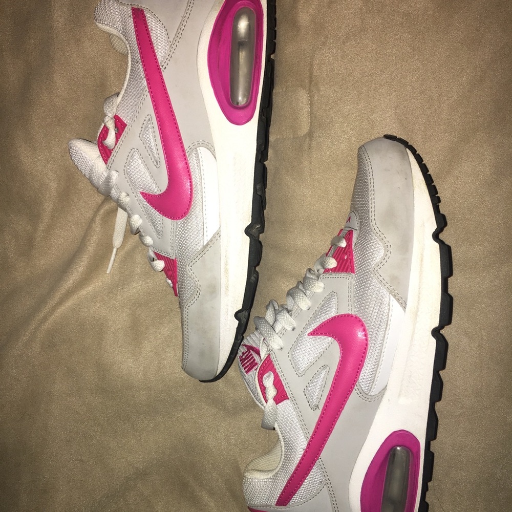 White and Pink Nike Air Max